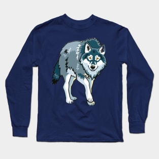 European Wolf Long Sleeve T-Shirt